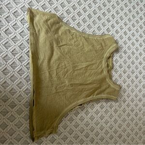 Cropped lululemon tank top